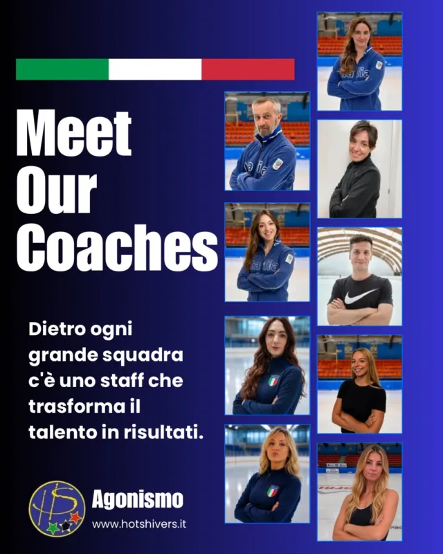 *Nuove sfide richiedono grandi guide.*

Dietro ogni atleta che cresce, c’è una squadra che lavora ogni giorno per portarla oltre i propri limiti.

Scorri il carosello e conosci lo staff che accompagna le Hot Shivers in un percorso di crescita, dentro e fuori dal ghiaccio.
#hotshivers #synchroskating #teamcoach #ready #meettheteam