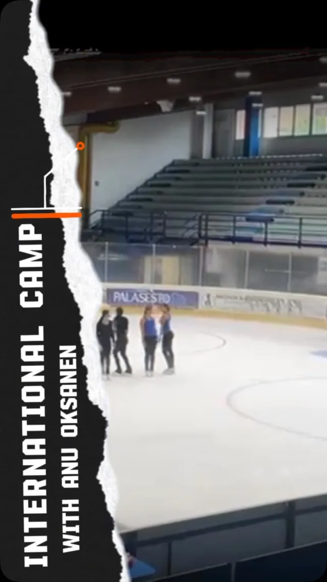 A few moments from our International Camp with Anu Oksanen ✨⛸️

Learning, challenging ourselves and pushing our limits on the ice.

And there’s still more to come! 💫

#InternationalCamp #SynchroSkating #AnuOksanen